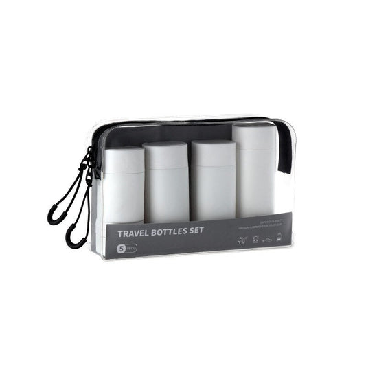 Kit de Voyage - Hygiène (Ensemble de 5 Flacons) Rose – vue 2 – Yokabag
