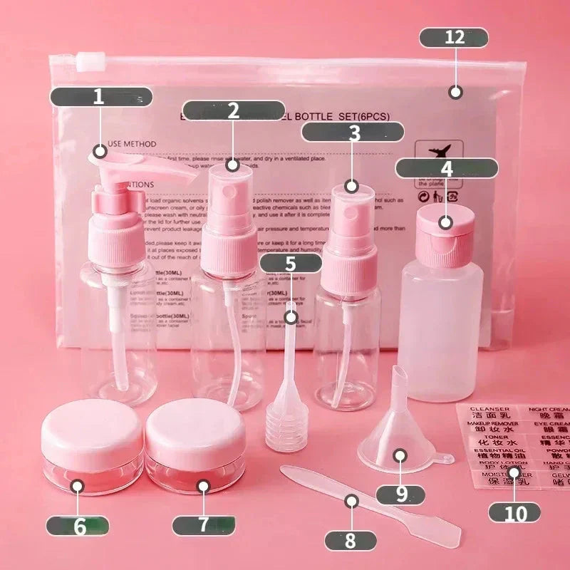 Kit Voyager Trousse de Toilette Avion Liquides – vue 4 – Yokabag