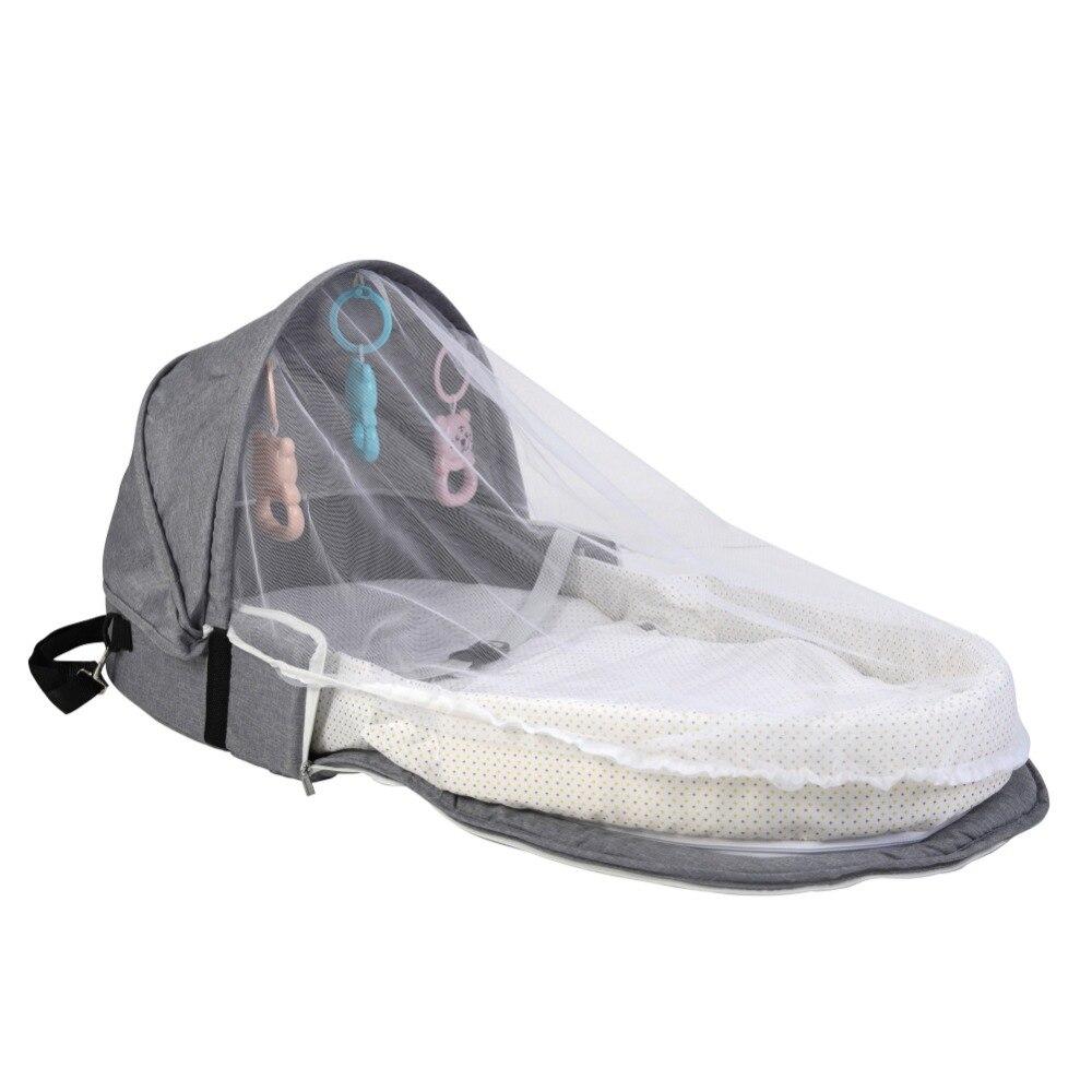 Lit de Voyage pour Bébé - Baby Travel Bleu – vue 2 – Yokabag