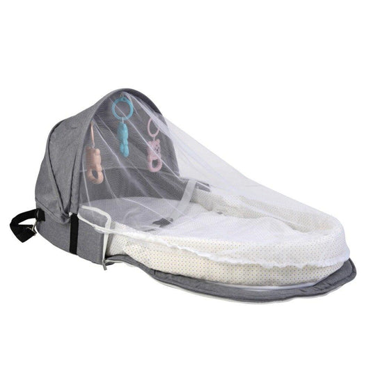 Lit de Voyage pour Bébé - Baby Travel Bleu – vue 2 – Yokabag