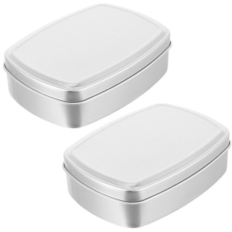 Set de 2 Boîtes à Savon de Voyage en Aluminium – vue 2 – Yokabag