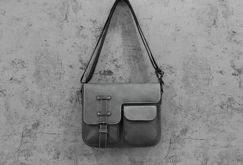 Messenger Bag pour Homme Vintage – vue 12 – Yokabag