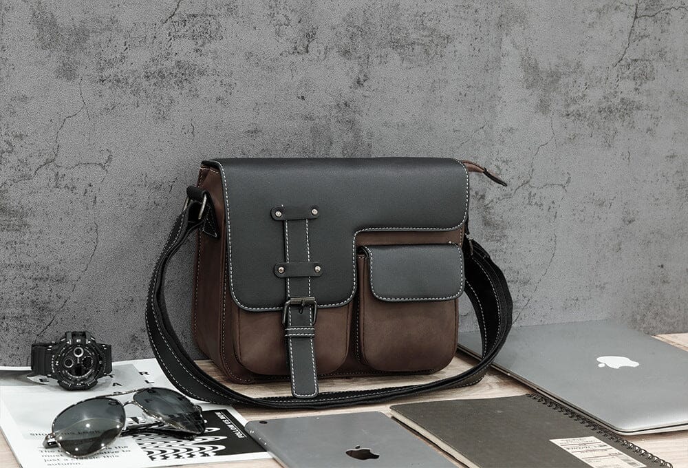 Messenger Bag pour Homme Vintage – vue 9 – Yokabag