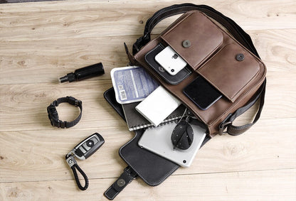 Messenger Bag pour Homme Vintage – vue 3 – Yokabag