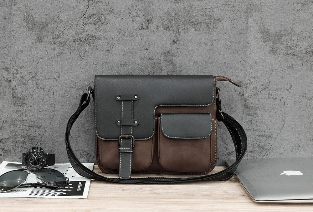 Messenger Bag pour Homme Vintage – vue 6 – Yokabag
