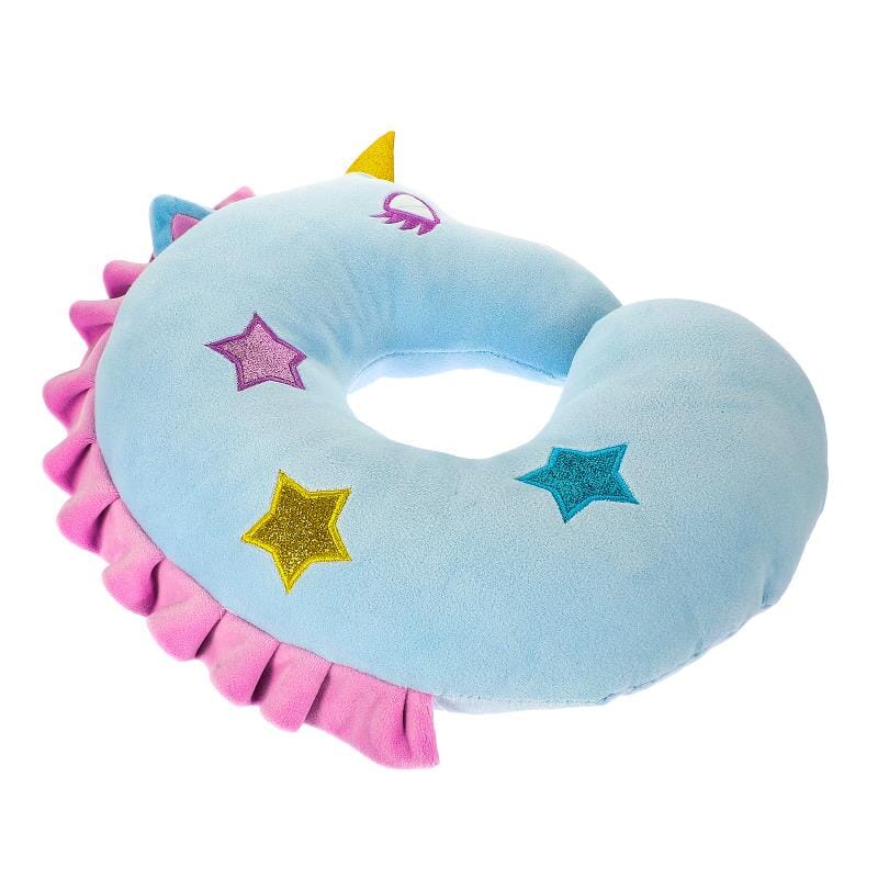 Oreiller de Voyage Licorne Adventure Rose – vue 2 – Yokabag