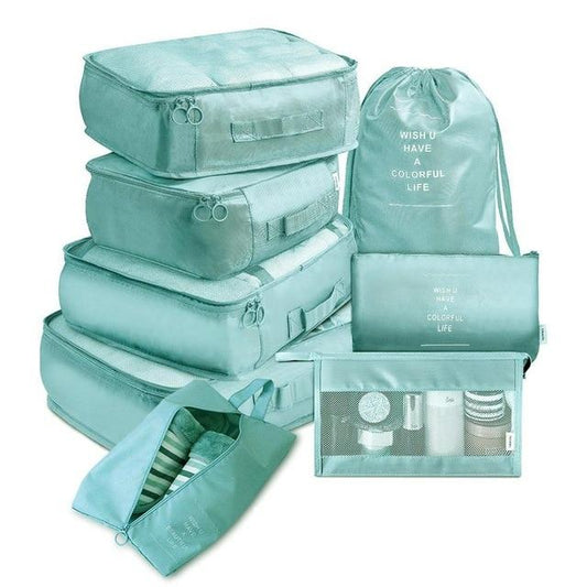Valises (Set de 8, Turquoise)