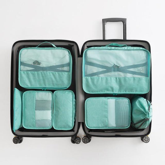 Valise (Set de 7, Turquoise)