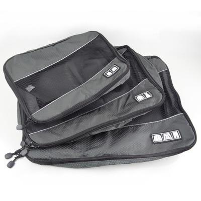 Organisateurs de Valise - (Set de 3, Gris) – Yokabag