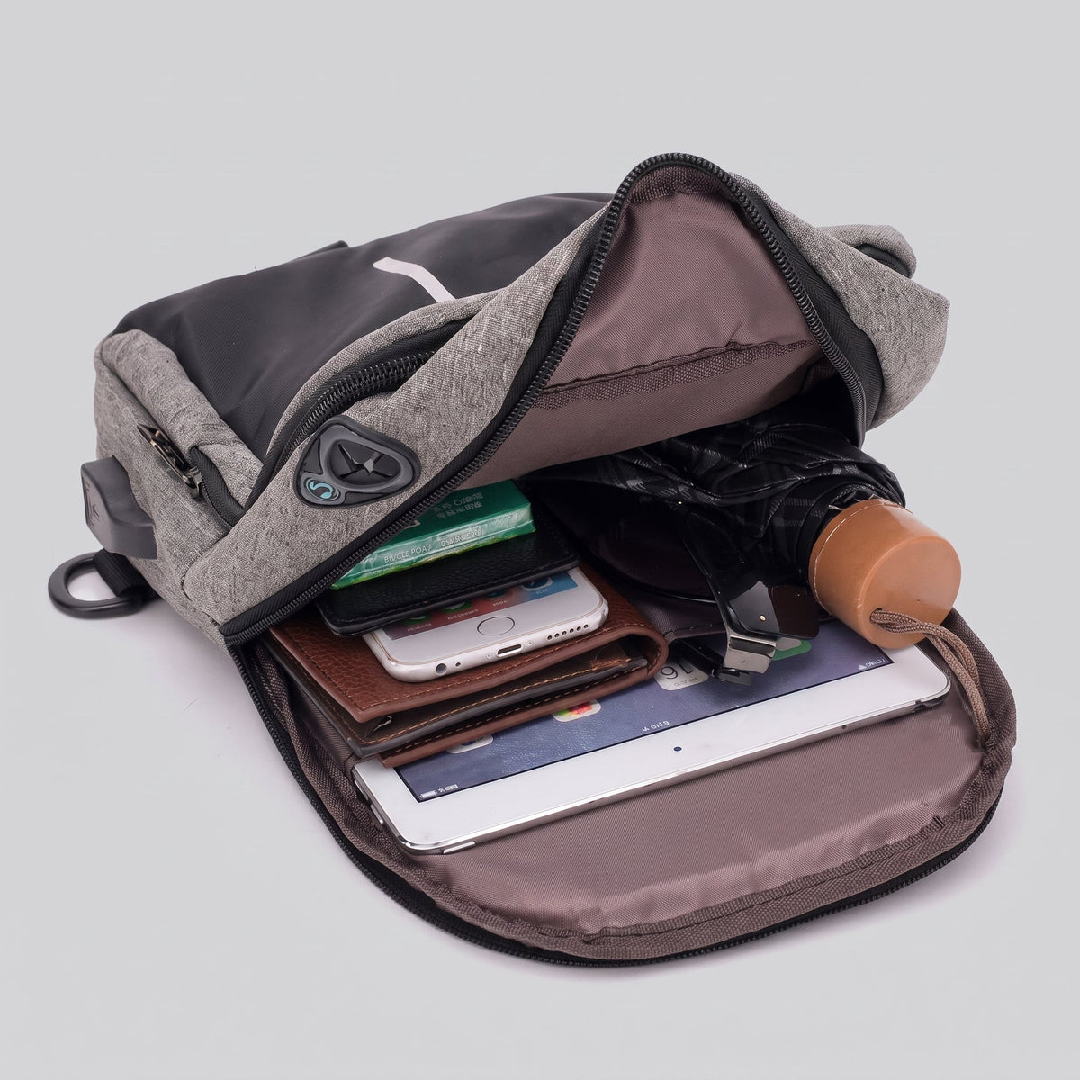 Petit Sac à Bandoulière de Voyage Connecté – vue 7 – Yokabag