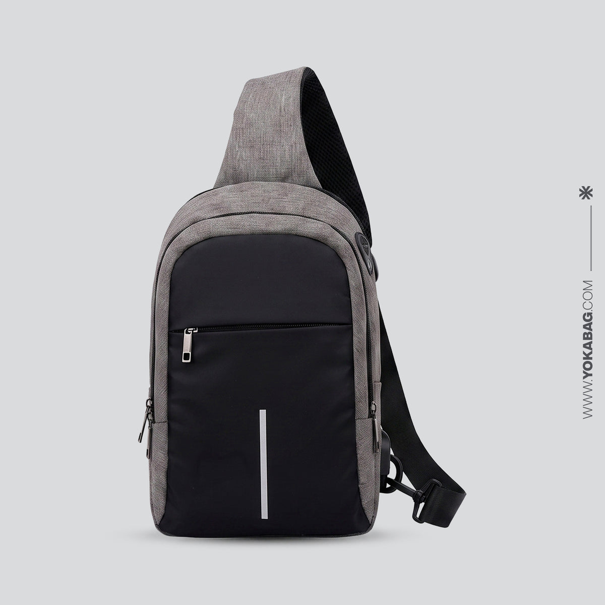 Petit Sac à Bandoulière de Voyage Connecté – vue 3 – Yokabag