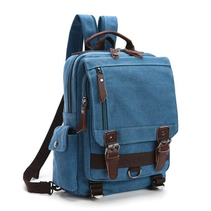 Petit Sac à Dos de Voyage Vintage Femme en Tissu Rétro – vue 9 – Yokabag