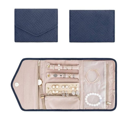 Pochette à Bijoux de Voyage en Tissus Colorés – vue 5 – Yokabag