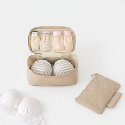 Pochette de Voyage pour Sous-Vêtements Rose – vue 6 – Yokabag