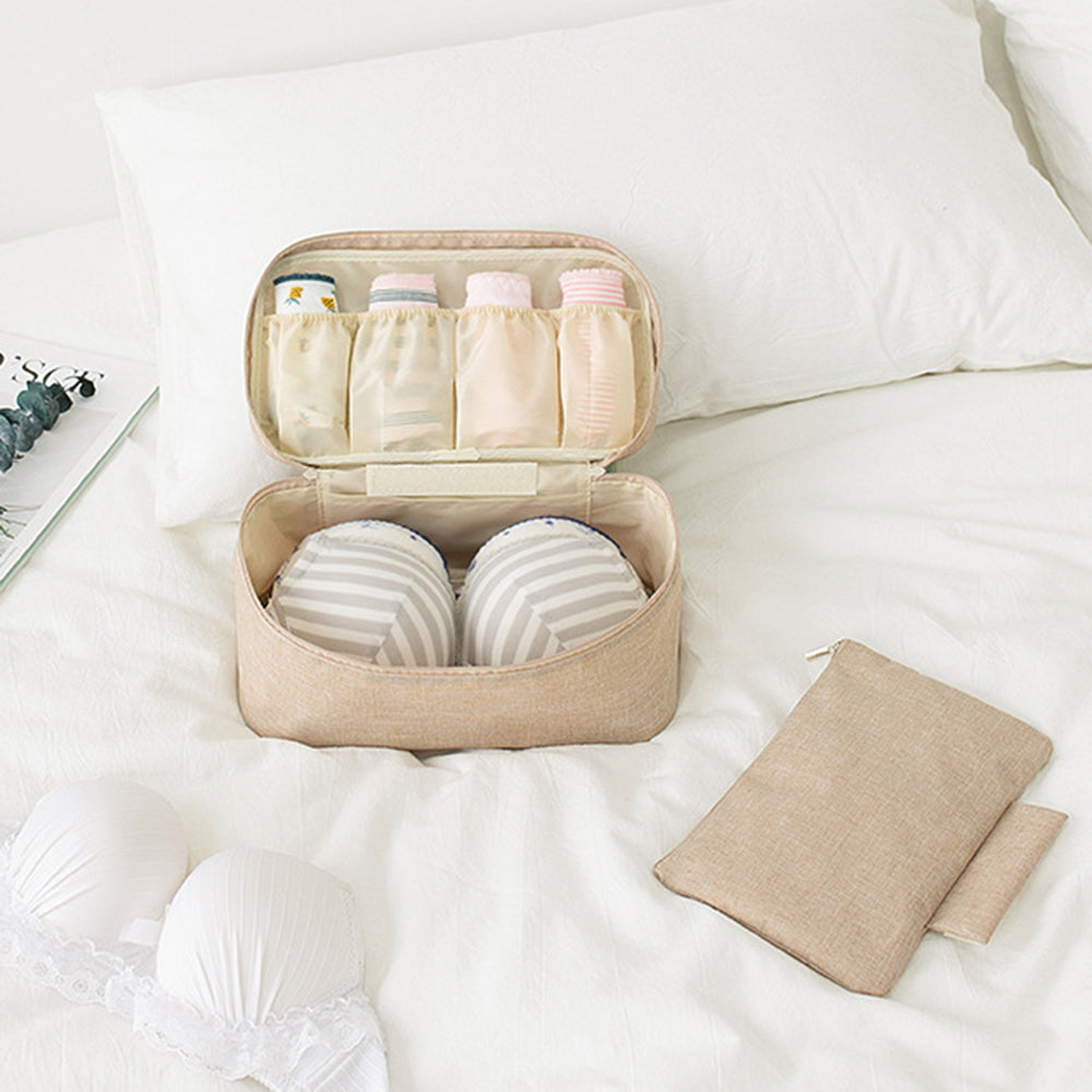 Pochette de Voyage pour Sous-Vêtements Rose – vue 6 – Yokabag
