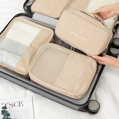 Pochette de Voyage pour Sous-Vêtements Jaune – vue 7 – Yokabag
