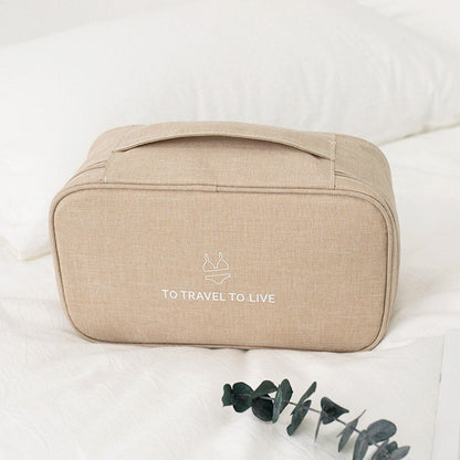 Pochette de Voyage pour Sous-Vêtements Gris – vue 2 – Yokabag