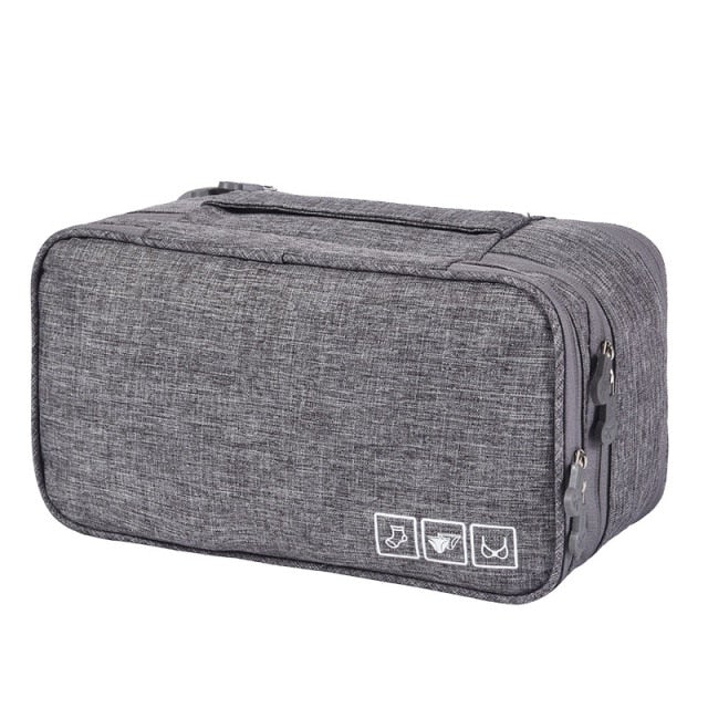 Pochette de voyage pour sous-vêtements Bleu Marine – vue 3 – Yokabag