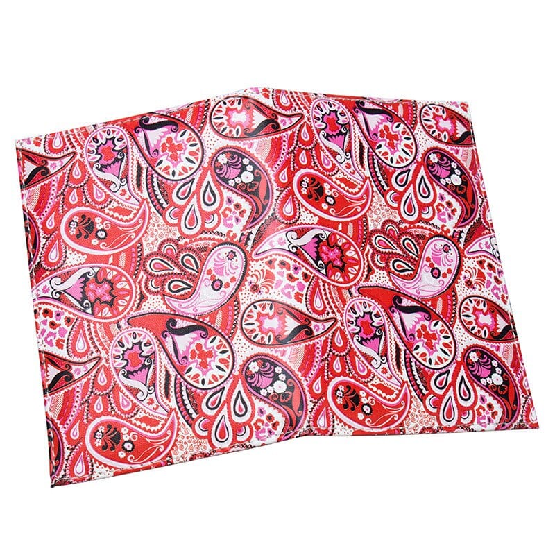 Pochette Passeport Vintage - Motif Paisley – vue 6 – Yokabag
