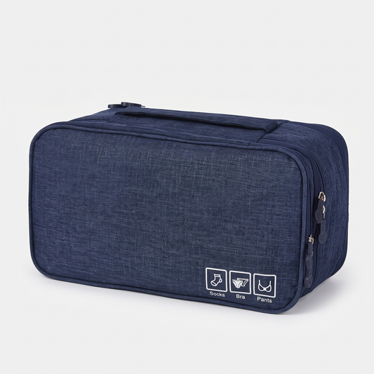 Pochette de Voyage pour Sous-Vêtements - (Bleu Marine) – Yokabag