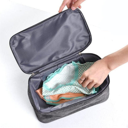 Pochette de Voyage pour Sous-Vêtements - (Gris) – vue 4 – Yokabag