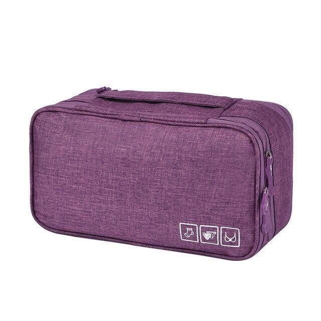 Pochette Voyage pour Sous-Vêtements- (Violet) – vue 6 – Yokabag