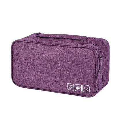 Pochette Voyage pour Sous-Vêtements- (Violet) – vue 6 – Yokabag