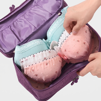 Pochette Voyage pour Sous-Vêtements- (Violet) – vue 4 – Yokabag