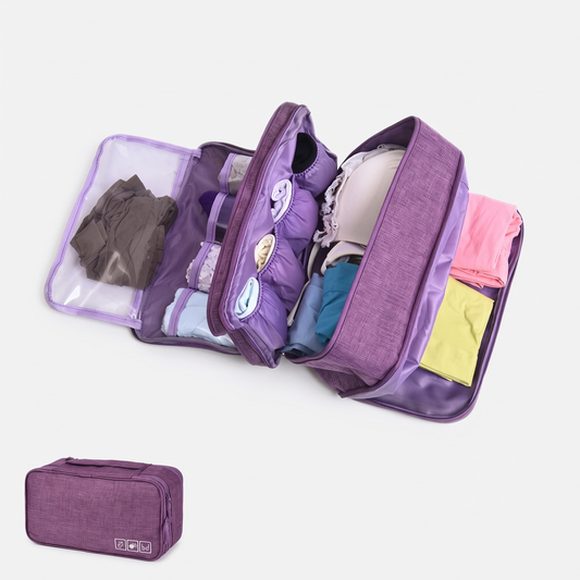 Pochette Voyage pour Sous-Vêtements- (Violet) – Yokabag