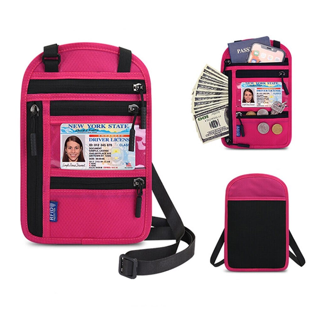 Pochette Tour de Cou Voyage pour Billets et Documents (RFID) – vue 9 – Yokabag