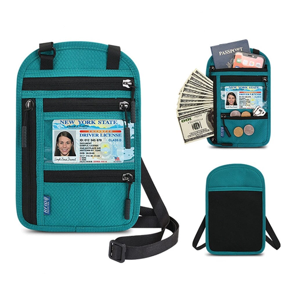 Pochette Tour de Cou Voyage pour Billets et Documents (RFID) – vue 8 – Yokabag