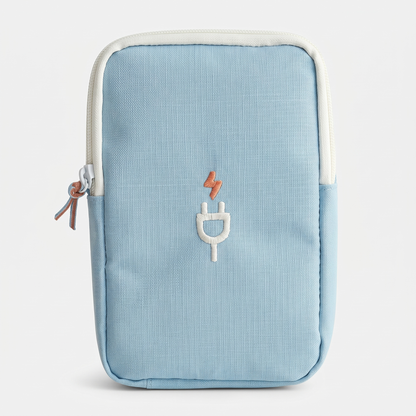 Pochette de Voyage pour Câbles et Chargeurs Noir – vue 3 – Yokabag
