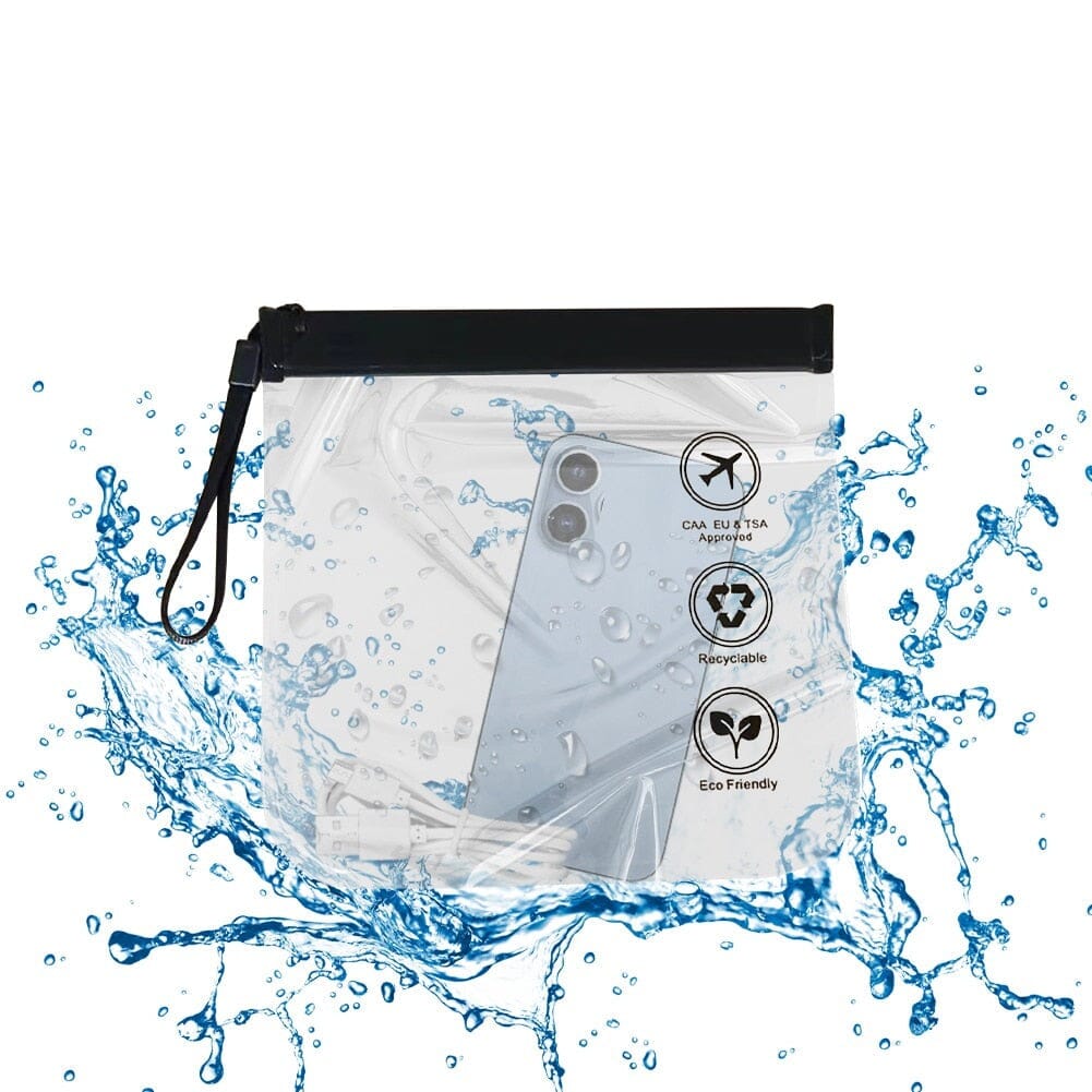 Pochettes de Voyage Liquide Avion Transparentes (Lot de 2) – vue 3 – Yokabag