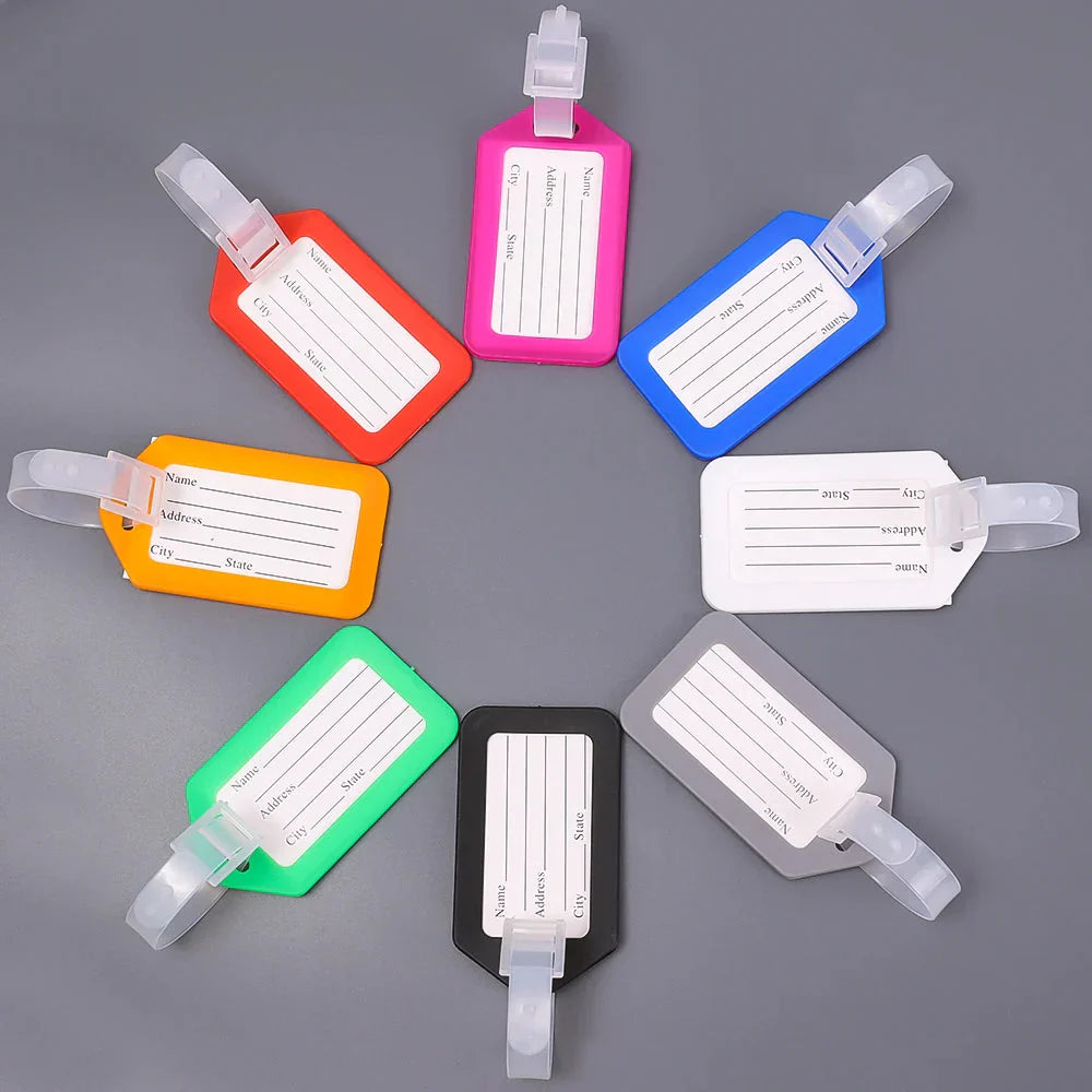 Valise Porte-Adresse en Plastique Bleu – vue 14 – Yokabag