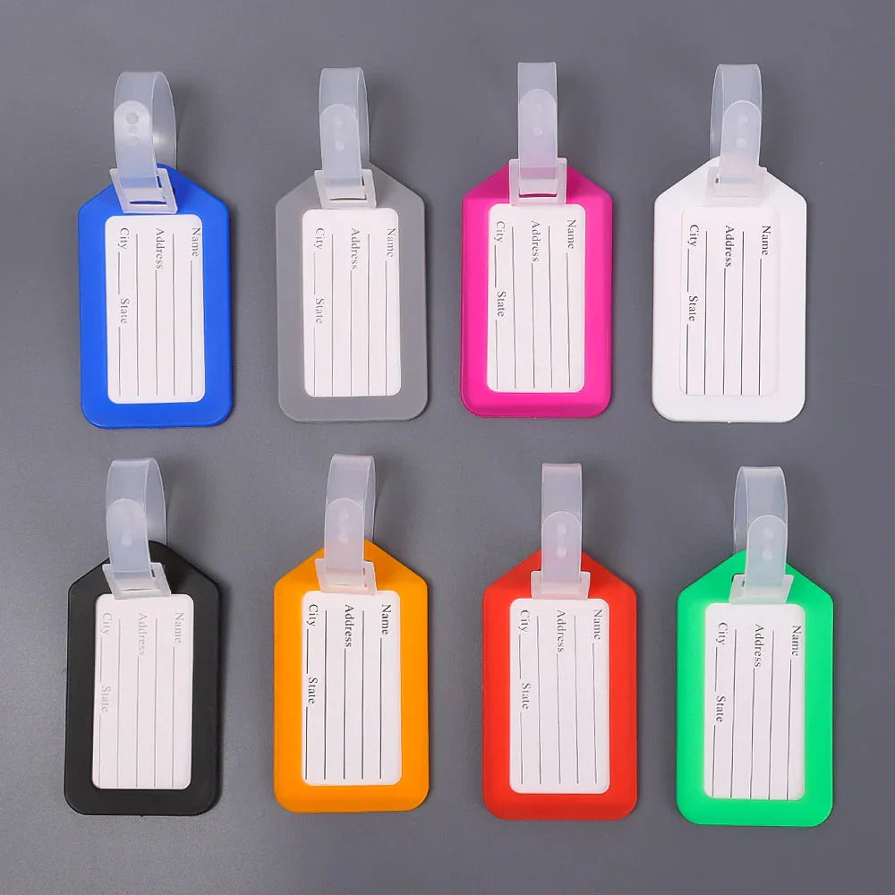 Valise Porte-Adresse en Plastique Bleu – vue 13 – Yokabag