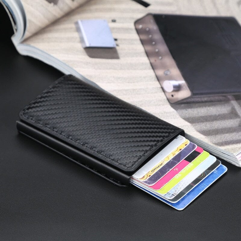 Porte-Cartes RFID Homme - Style Carbone – vue 5 – Yokabag
