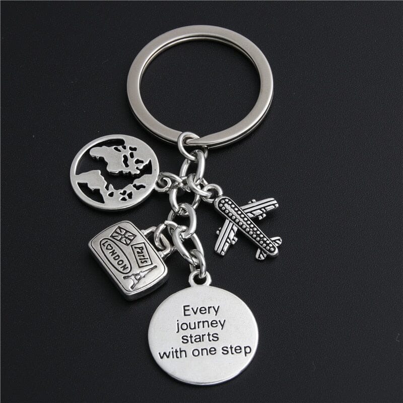 Porte-Clés - Every Journey Starts With One Step – Yokabag
