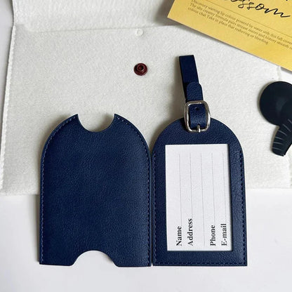 Étiquette Bagage Personnalisée Voyage Rouge – vue 5 – Yokabag