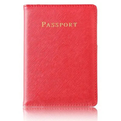 Porte-Passeport Personnalisable Rouge – vue 4 – Yokabag
