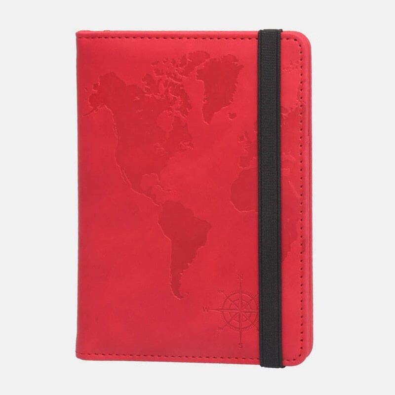Portefeuille de Voyage Carte du Monde - Protection Anti-RFID – vue 5 – Yokabag
