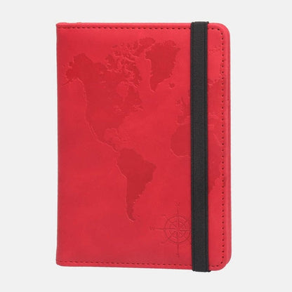 Portefeuille de Voyage Carte du Monde - Protection Anti-RFID – vue 5 – Yokabag