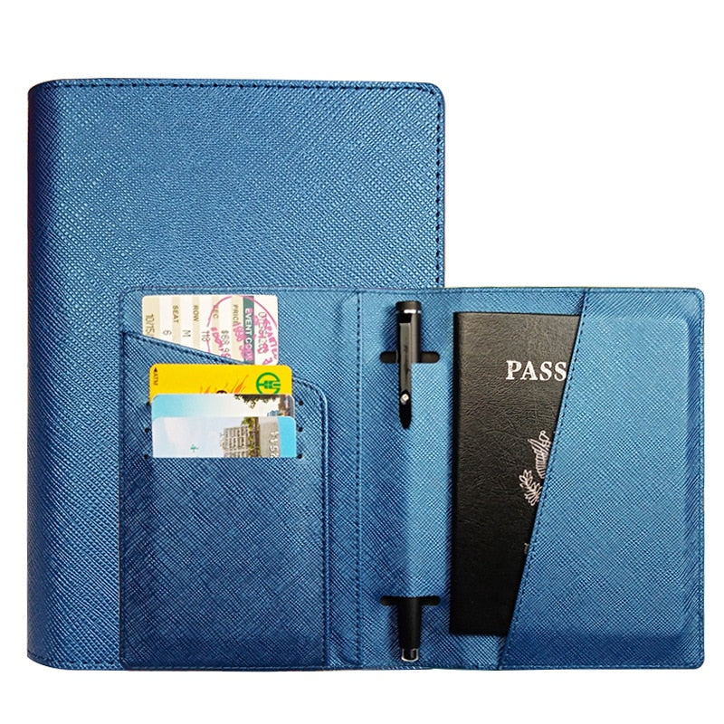 Portefeuille de Voyage Marron – vue 4 – Yokabag