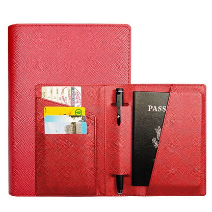 Portefeuille de Voyage Bleu – vue 3 – Yokabag