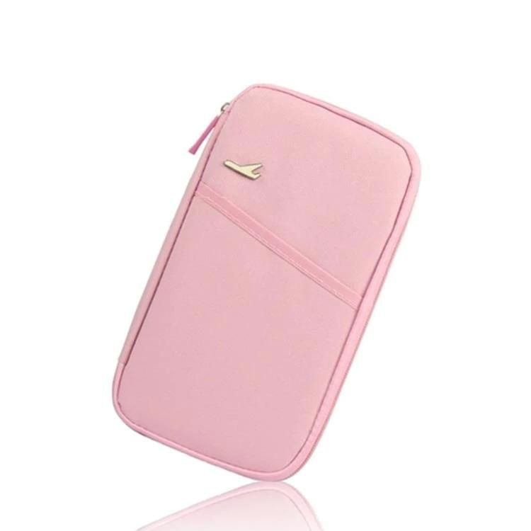 Portefeuille du Globe-Trotteur Rose – vue 5 – Yokabag