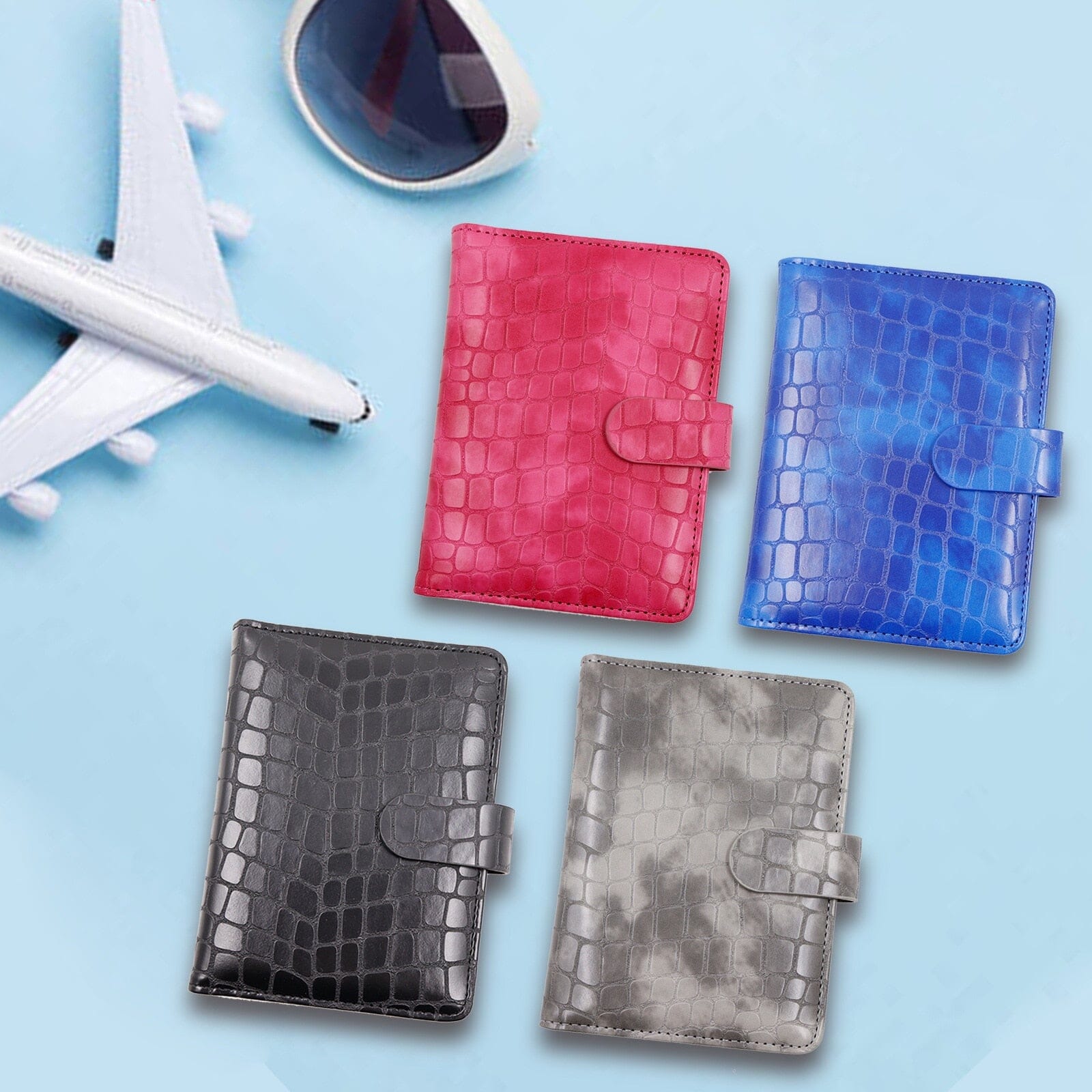 Portefeuille de Voyage Passeport Bleu Marine – Yokabag