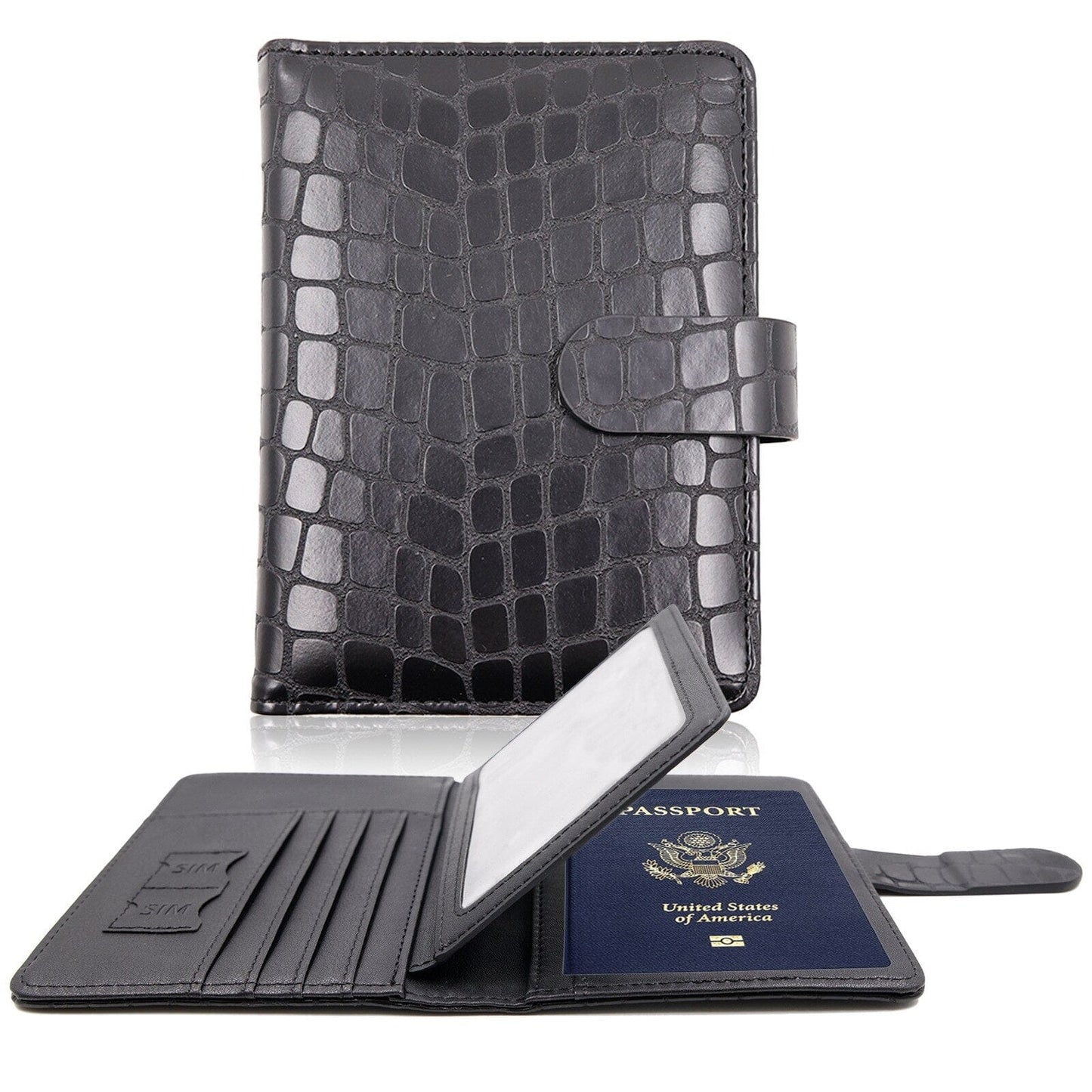 Portefeuille de Voyage Passeport Rose – vue 4 – Yokabag