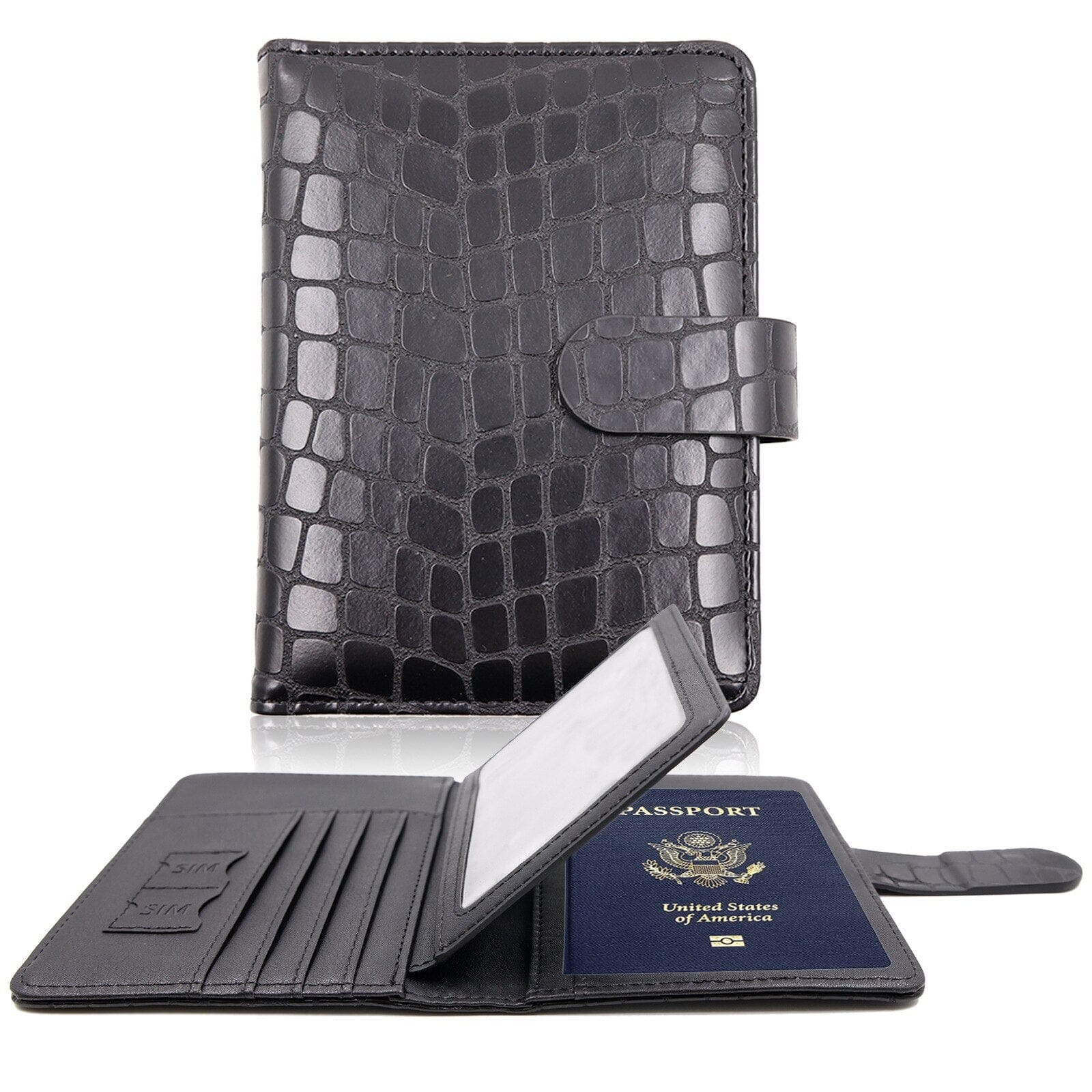 Portefeuille de Voyage Passeport Rose – vue 4 – Yokabag