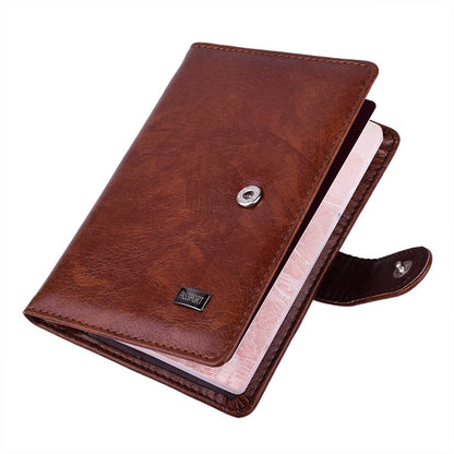 Portefeuille de Voyage Vintage Noir – vue 2 – Yokabag