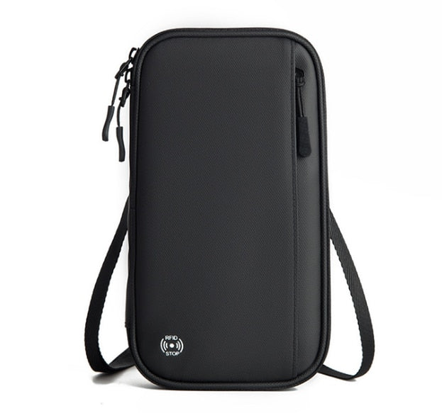 Portefeuille de Voyage Protection RFID Bleu Marine – vue 2 – Yokabag