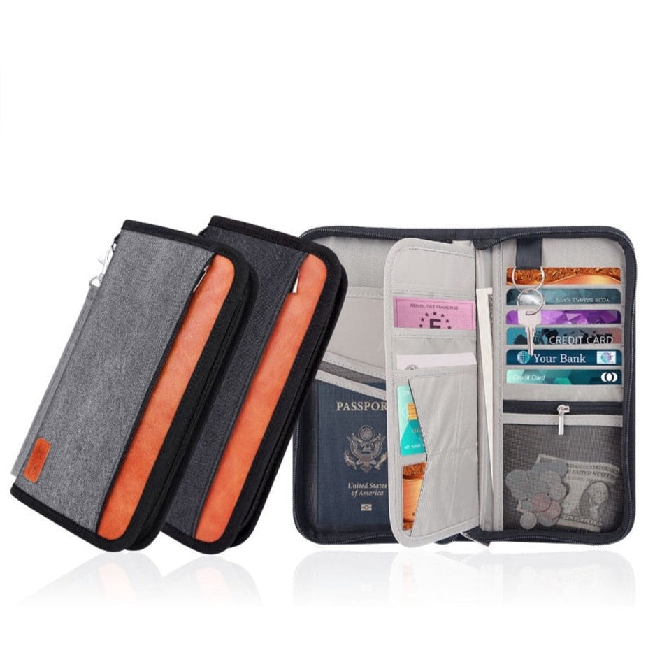 Portefeuille de Voyage - Sécurité RFID intégrée